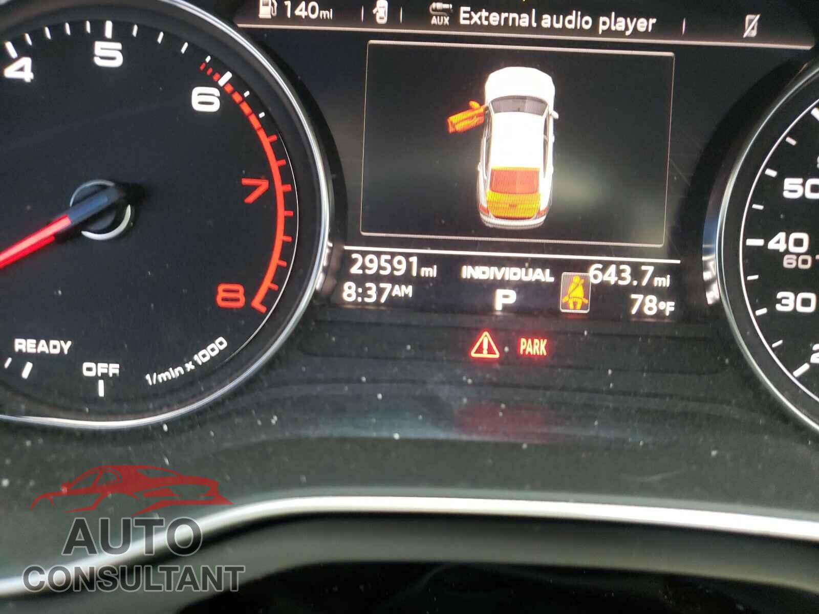 AUDI A5 2018 - WAUDNCF53JA010862