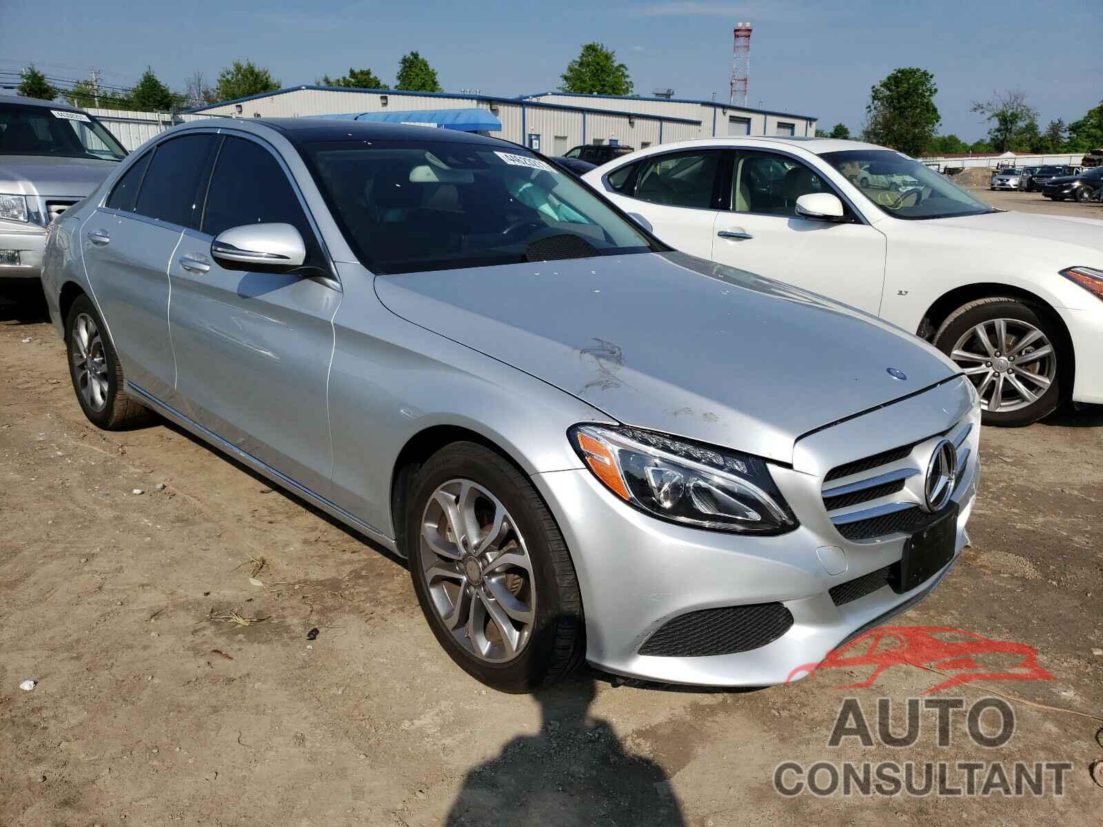 MERCEDES-BENZ C CLASS 2016 - WDDWF4KB4GR146301