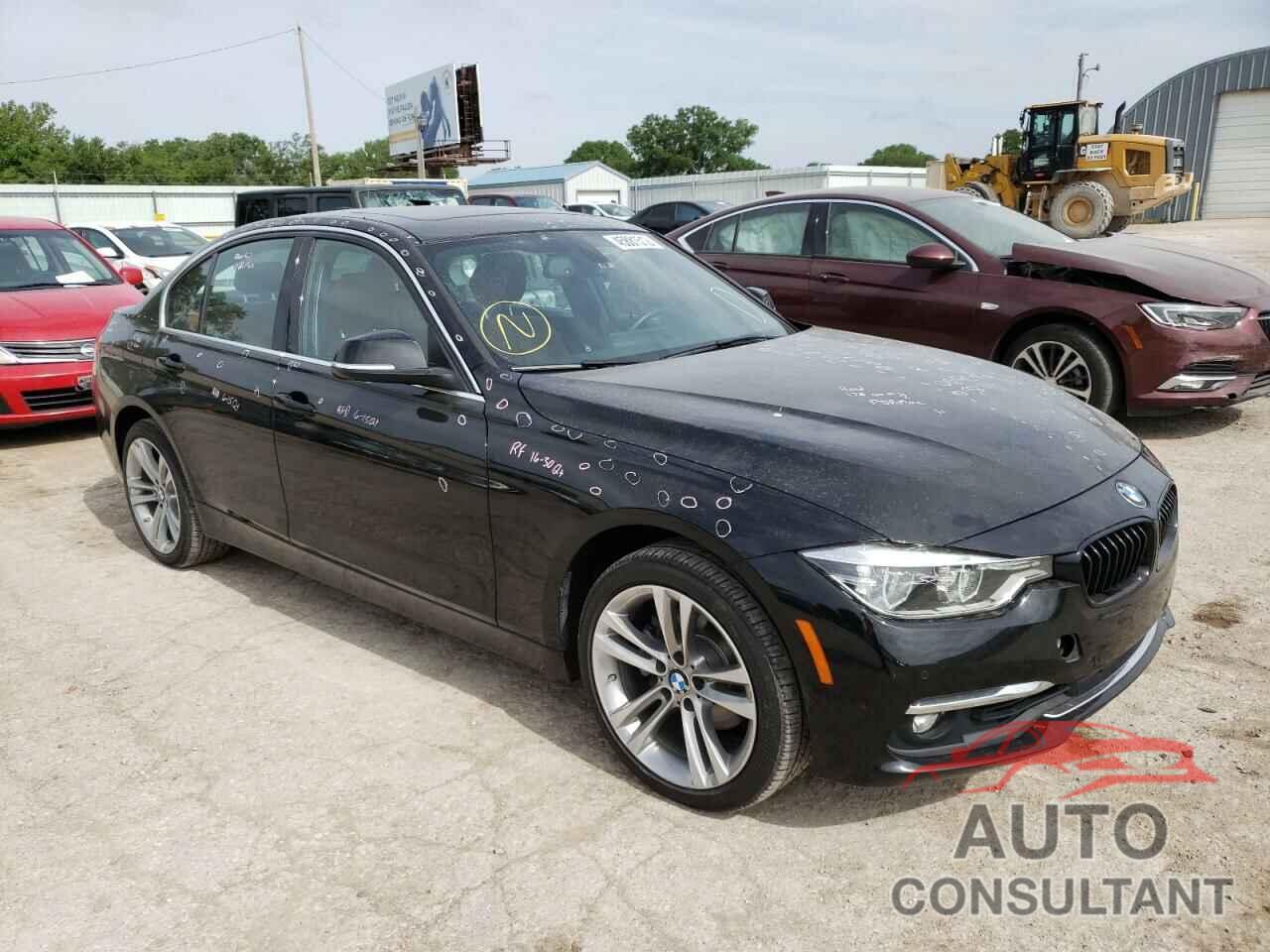 BMW 3 SERIES 2017 - WBA8D9G39HNU66310