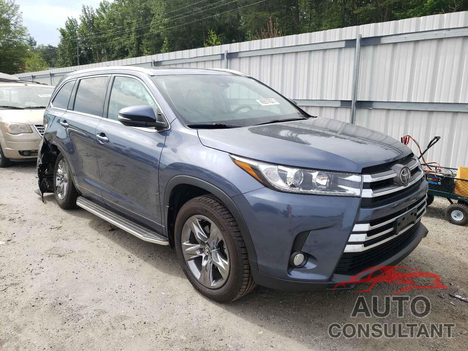 TOYOTA HIGHLANDER 2018 - 5TDDZRFH5JS807766