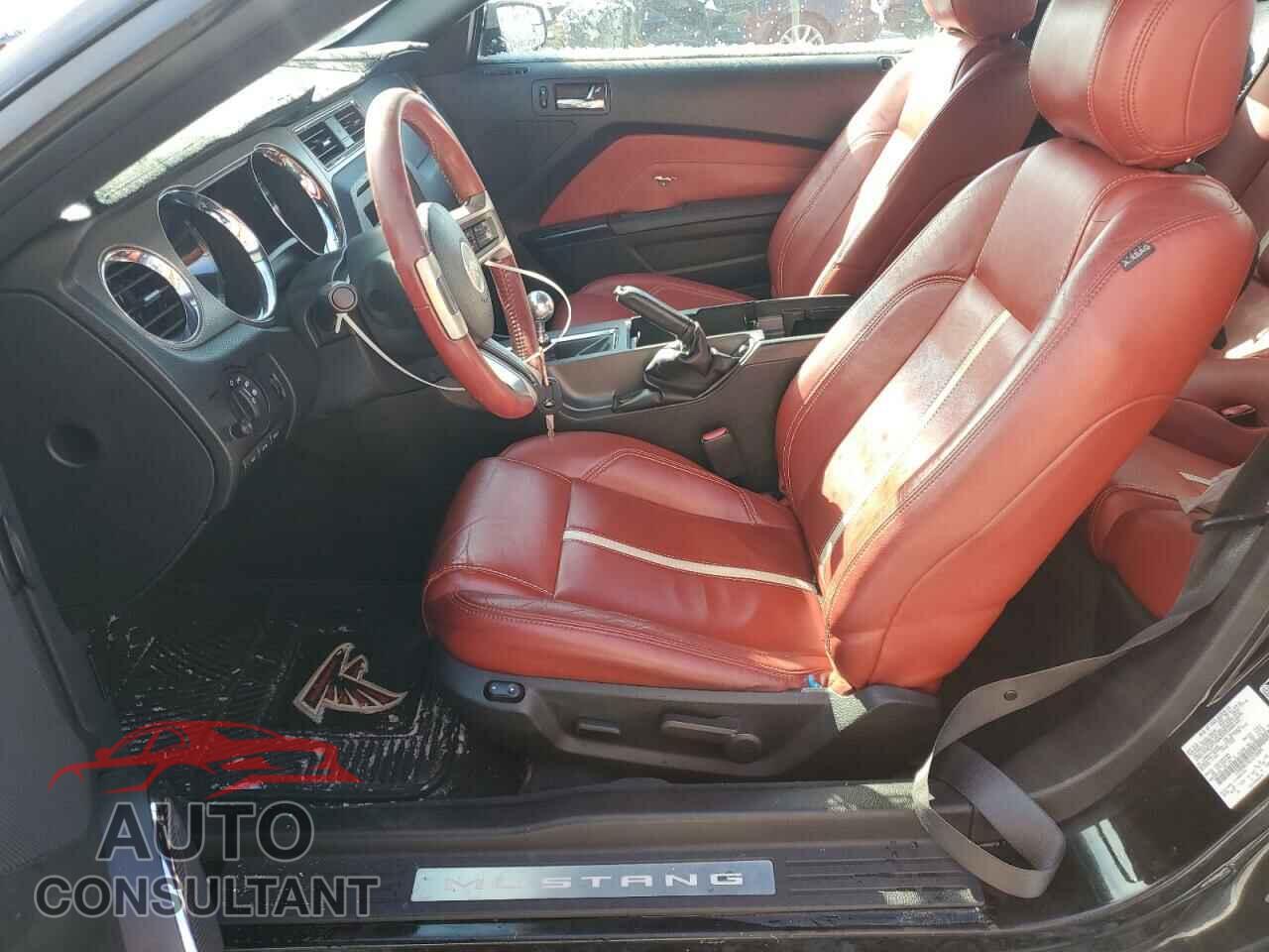 FORD MUSTANG 2012 - 1ZVBP8CFXC5250689