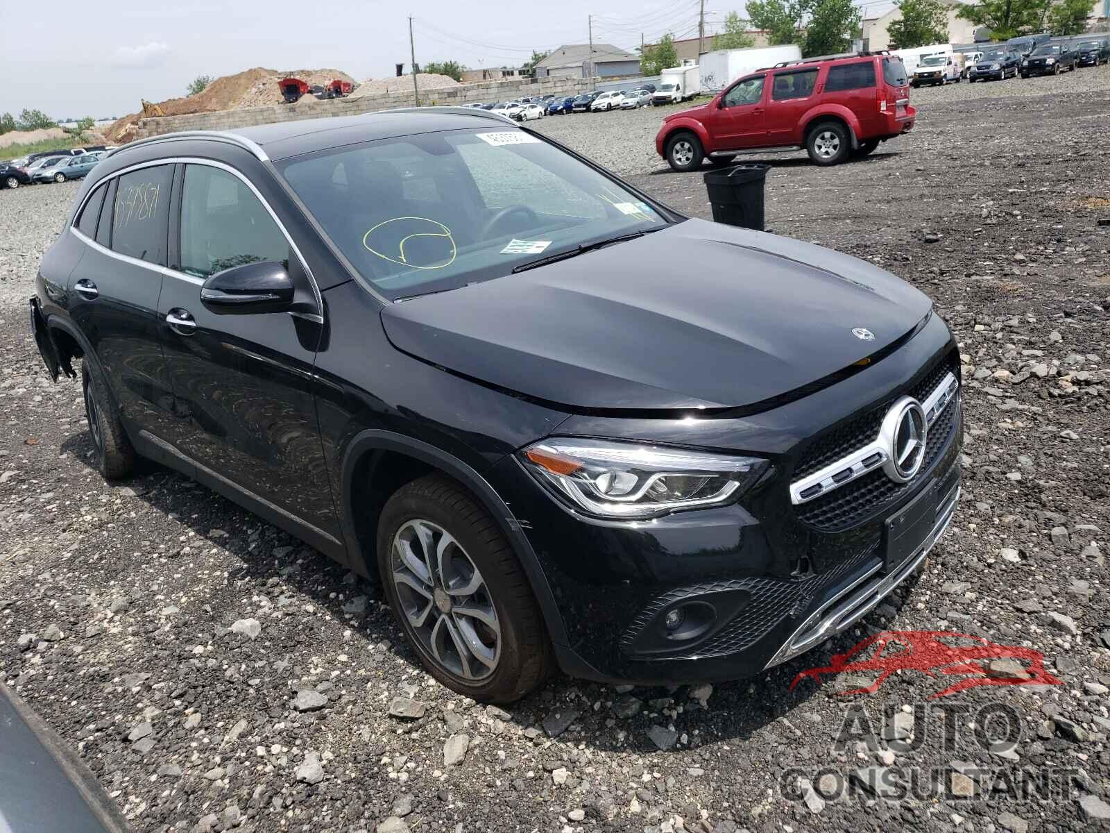 MERCEDES-BENZ GLA-CLASS 2021 - W1N4N4HB8MJ165951