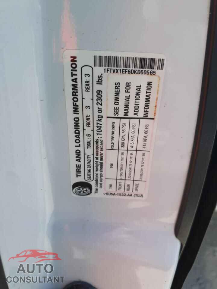 FORD F-150 2013 - 1FTVX1EF6DKD60565