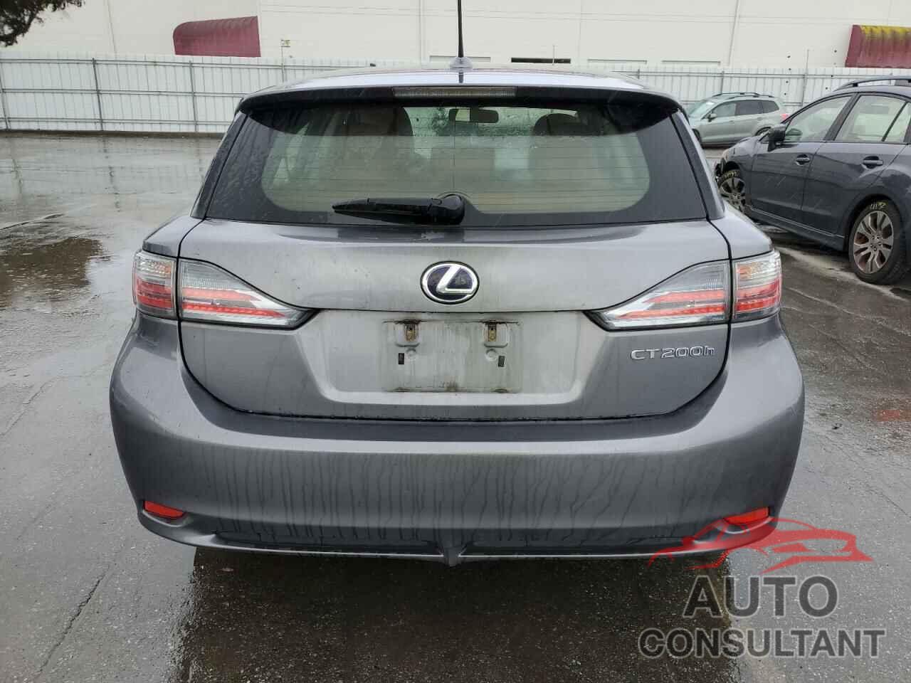 LEXUS CT 200 2013 - JTHKD5BH6D2141810