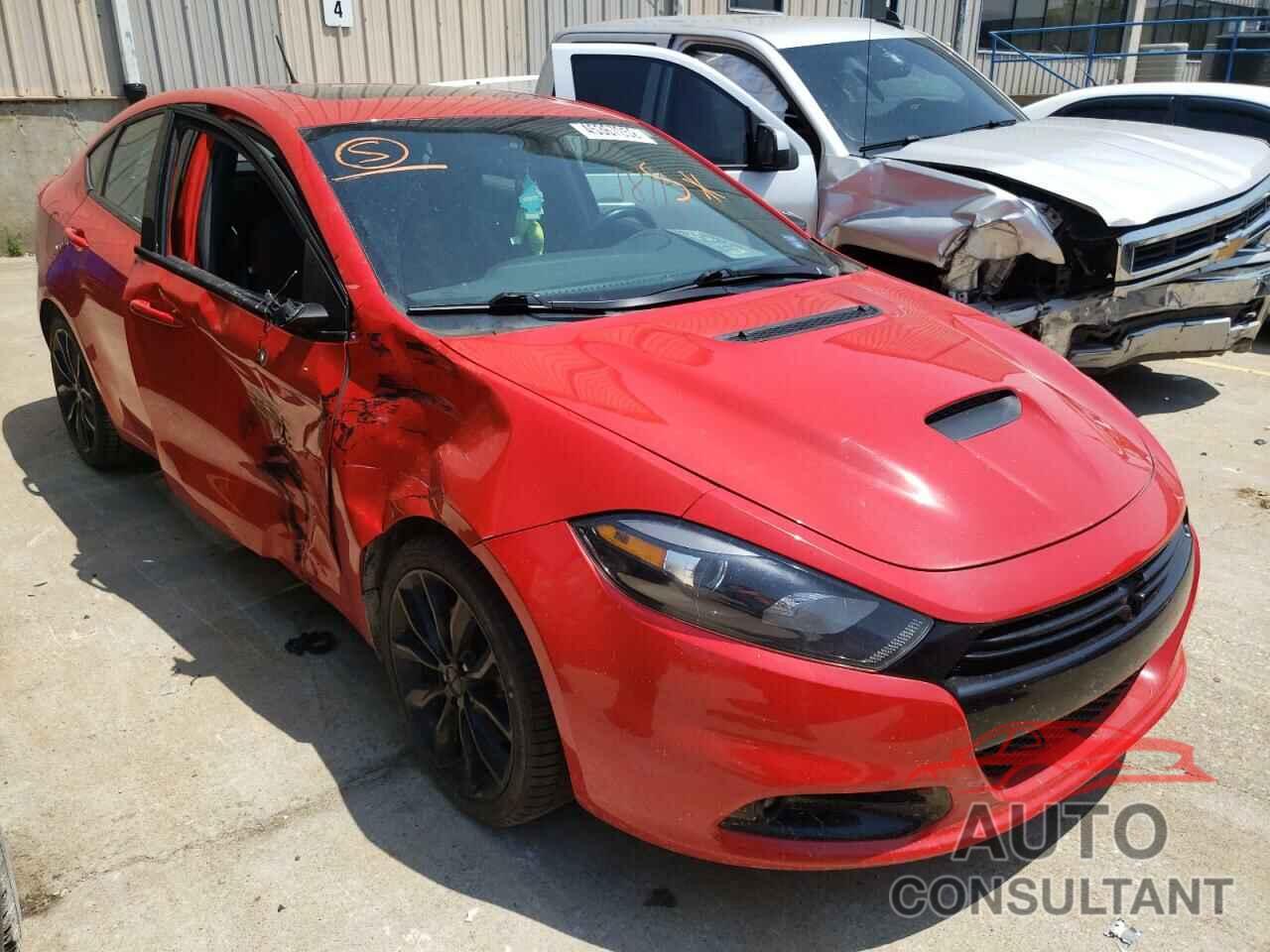 DODGE DART 2016 - 1C3CDFGBXGD823666