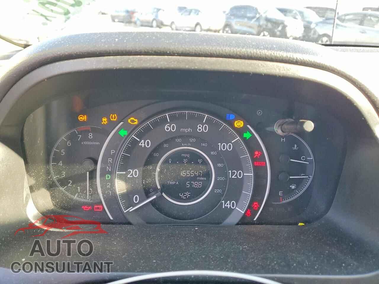 HONDA CRV 2012 - 5J6RM4H75CL080929