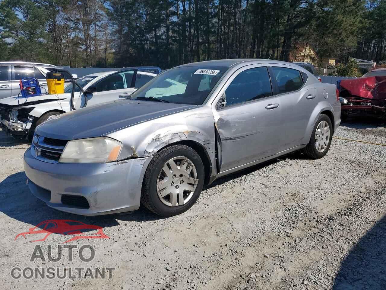 DODGE AVENGER 2013 - 1C3CDZAG6DN747987