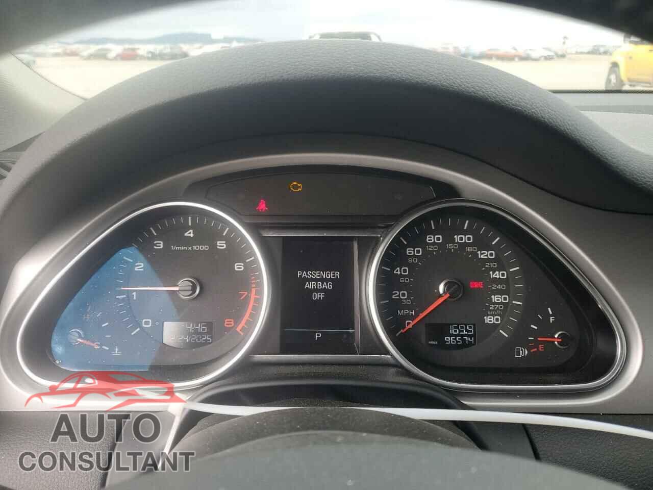 AUDI Q7 2012 - WA1LGAFE7CD007696
