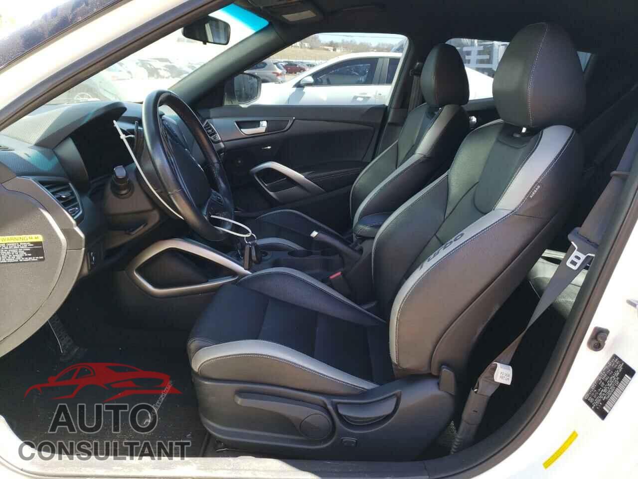 HYUNDAI VELOSTER 2017 - KMHTC6AE9HU310536