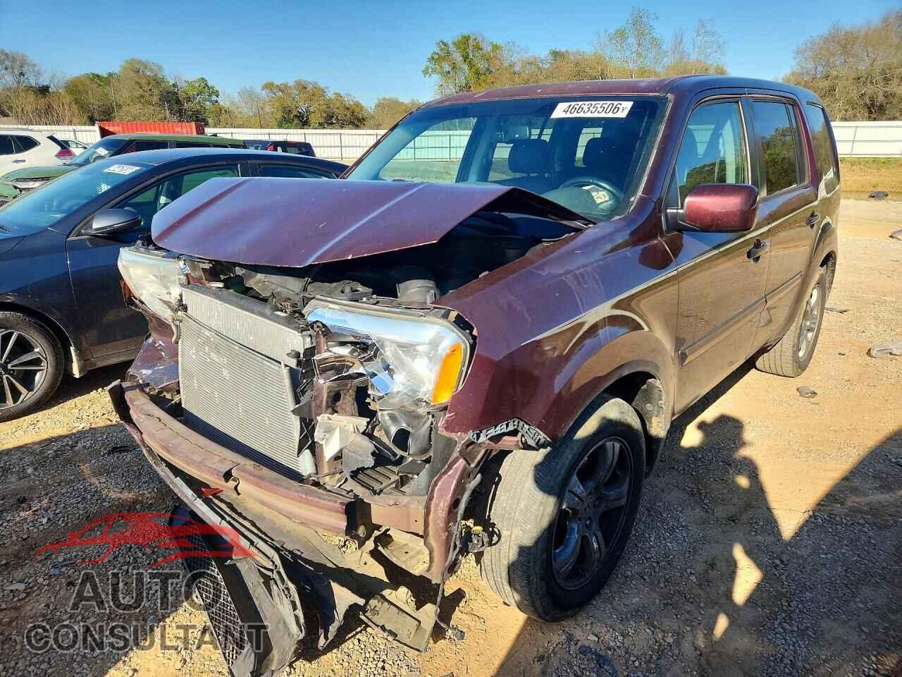 HONDA PILOT 2014 - 5FNYF3H54EB021963