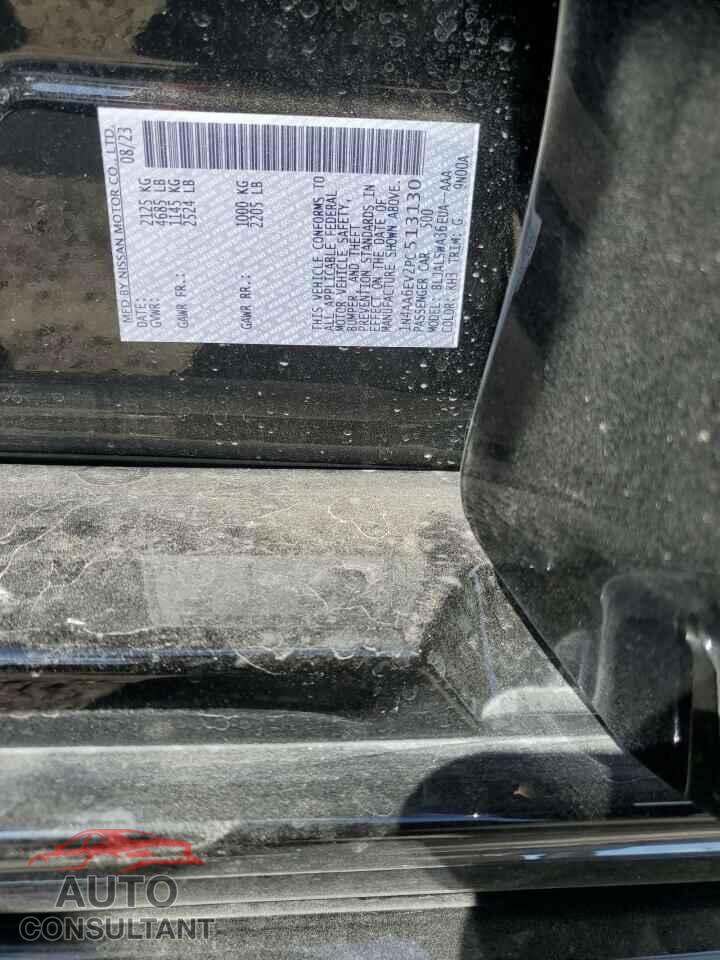 NISSAN MAXIMA 2023 - 1N4AA6EV2PC513130