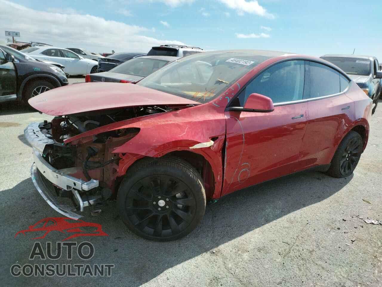 TESLA MODEL Y 2022 - 7SAYGDEE6NF346818