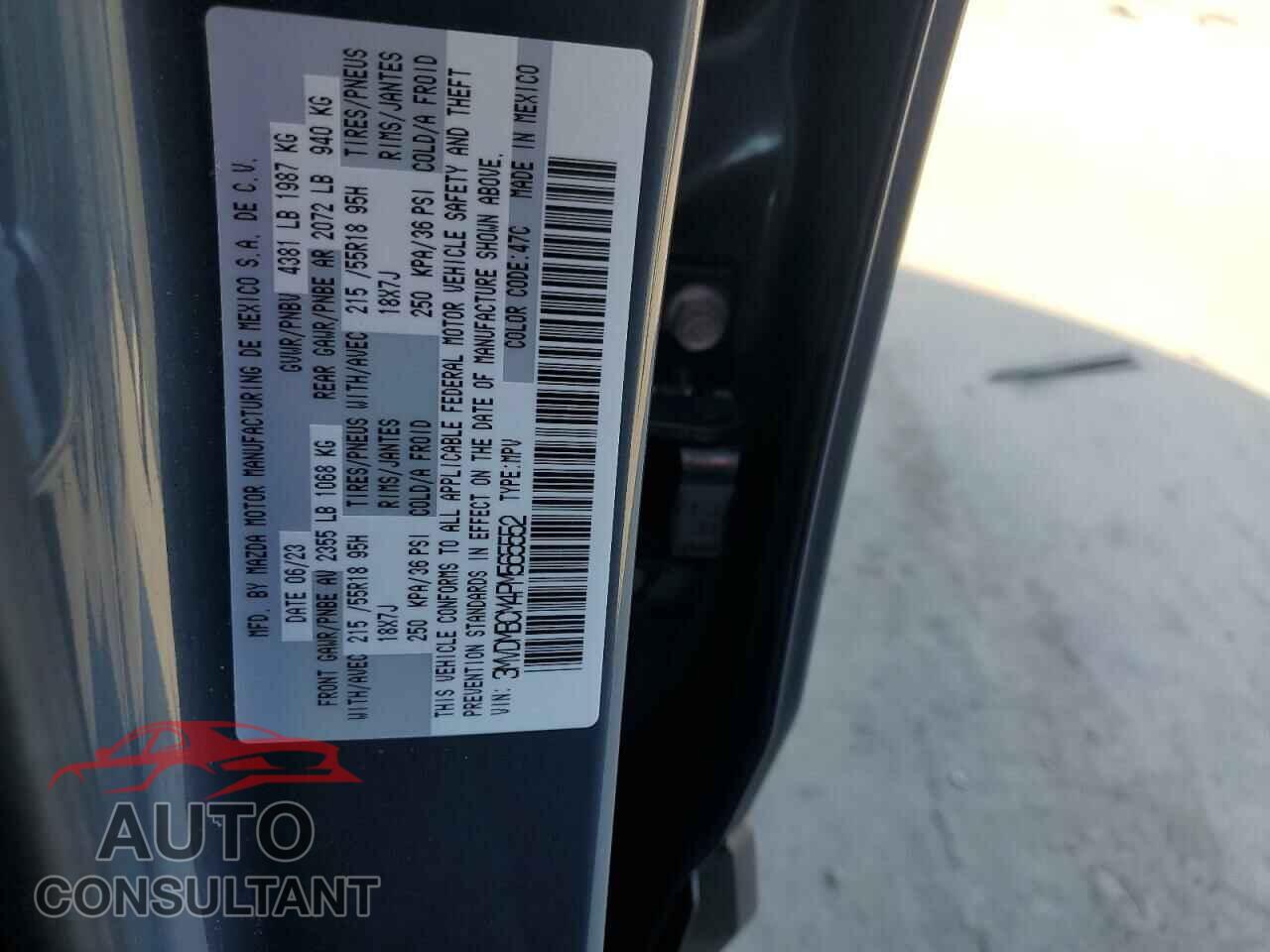 MAZDA CX30 2023 - 3MVDMBCM4PM565552