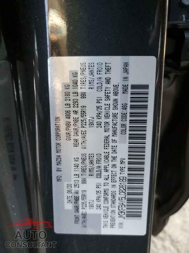 MAZDA CX-5 2020 - JM3KFBAY5L0828189