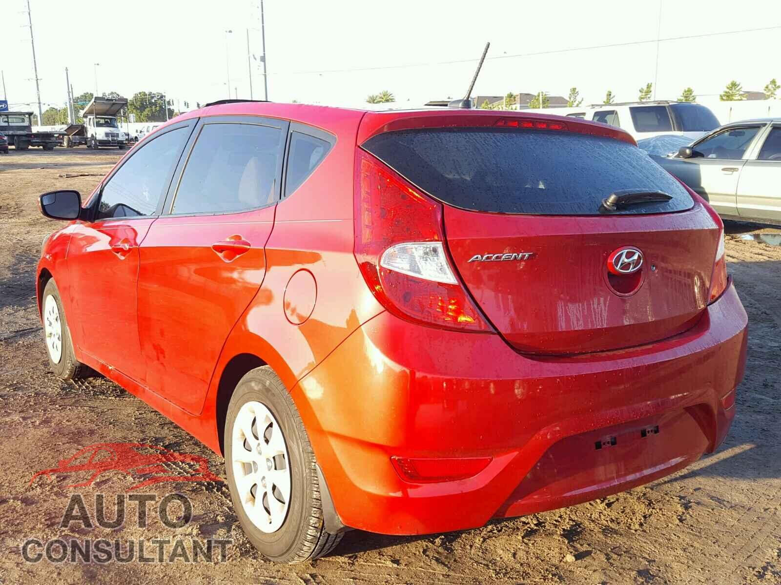HYUNDAI ACCENT 2015 - KMHCT5AE3FU199764