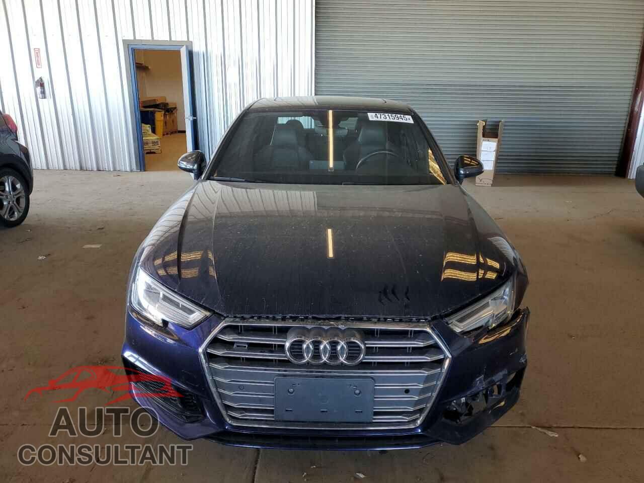 AUDI S4/RS4 2018 - WAUB4AF41JA004368