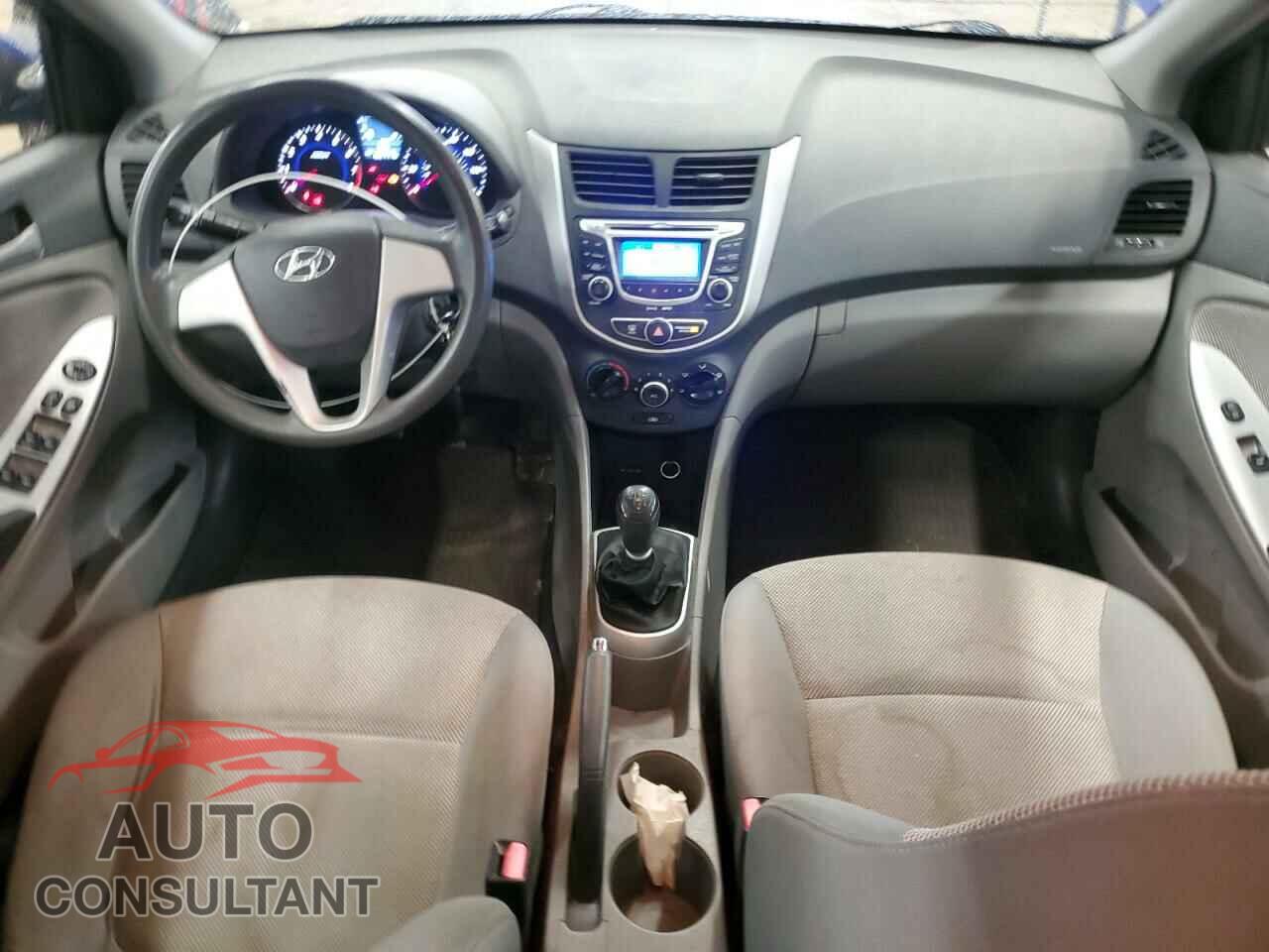 HYUNDAI ACCENT 2013 - KMHCT4AE6DU311609