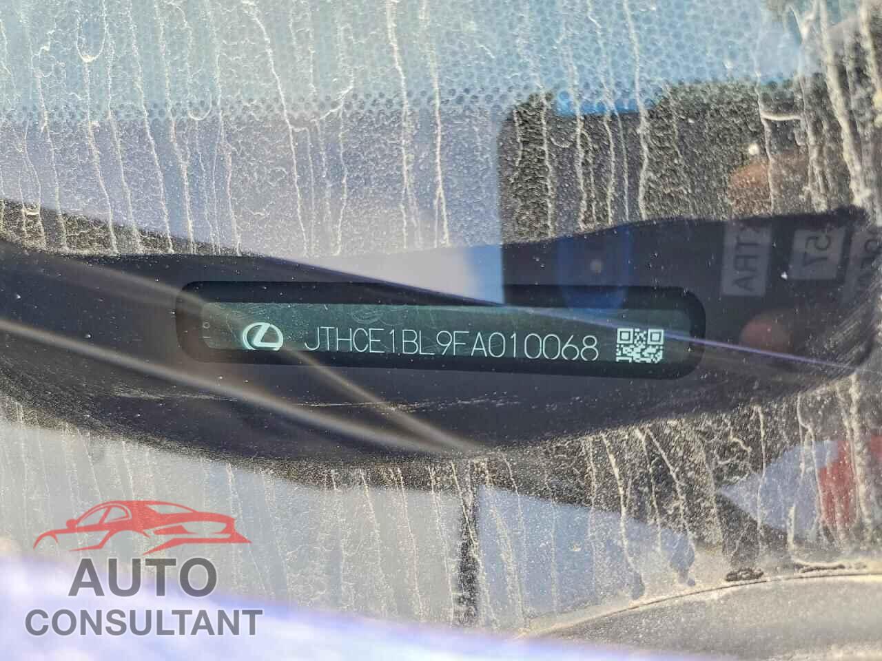 LEXUS GS 2015 - JTHCE1BL9FA010068