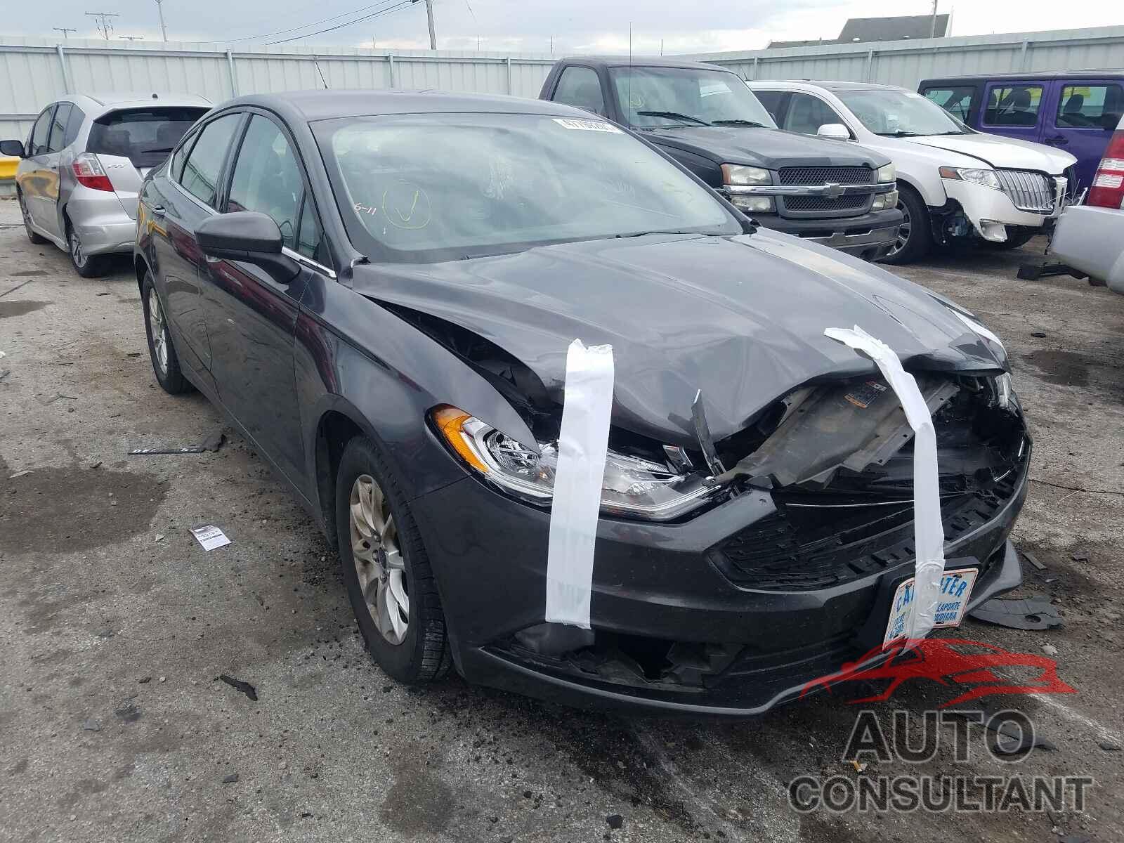 FORD FUSION 2017 - 3FA6P0G76HR155128