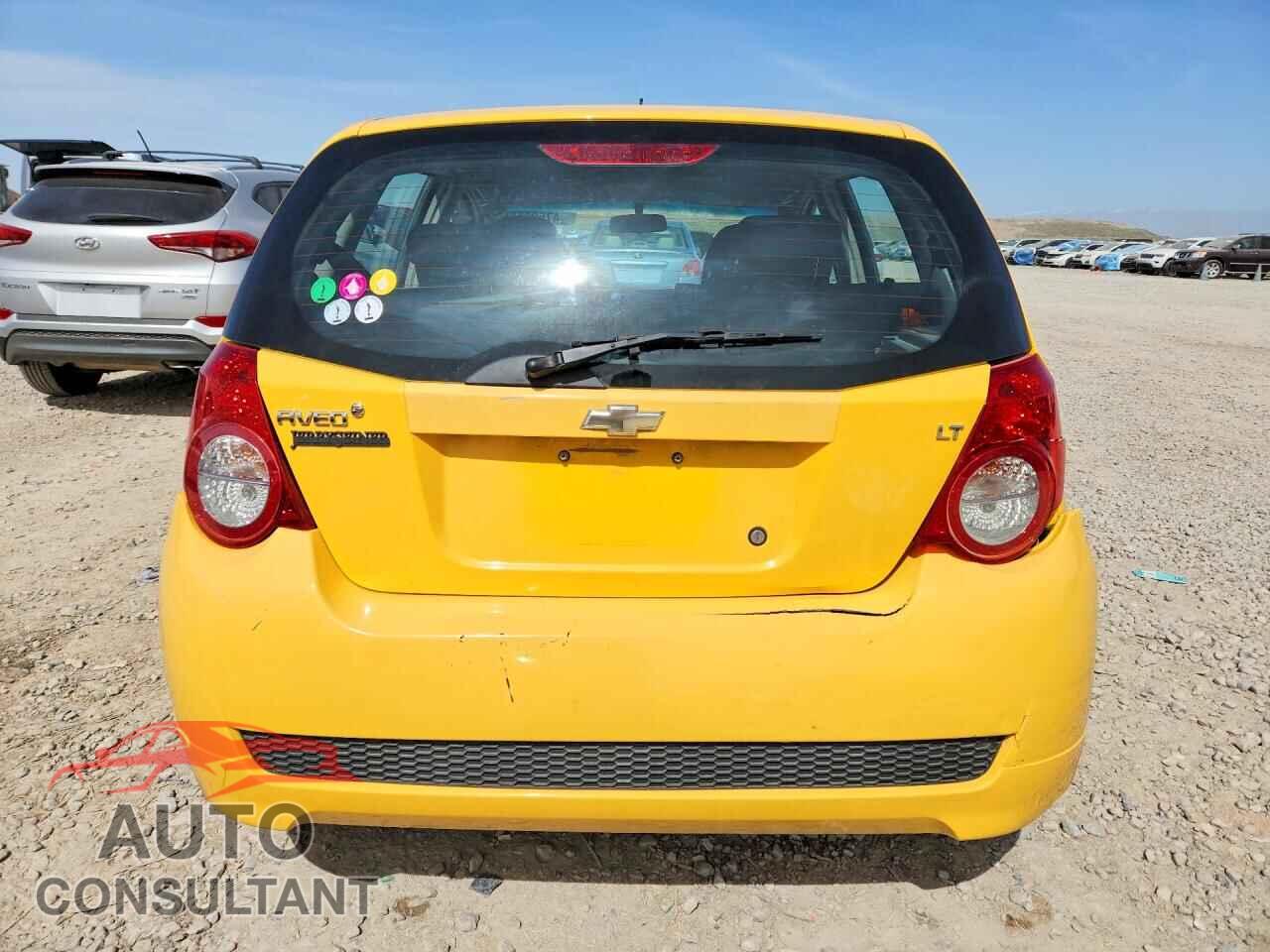 CHEVROLET AVEO 2009 - KL1TD66E19B664145
