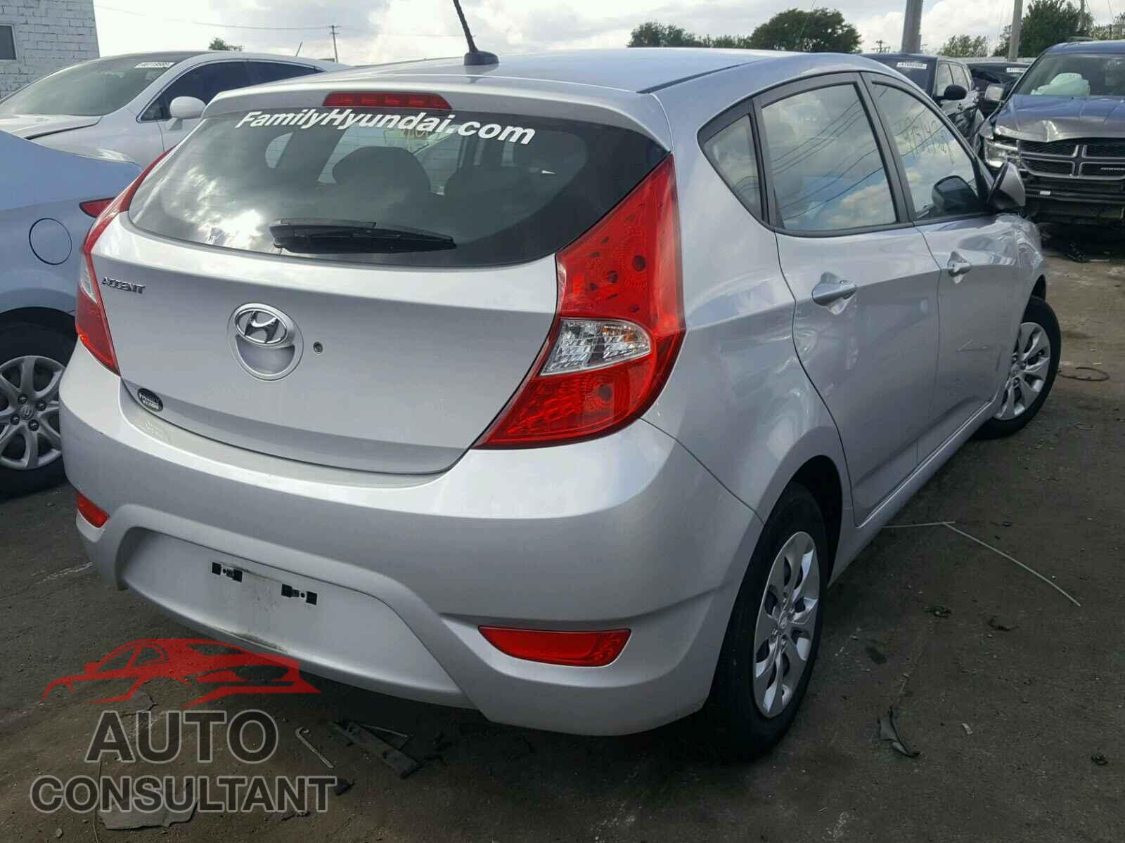 HYUNDAI ACCENT 2015 - KMHCT5AEXFU227964