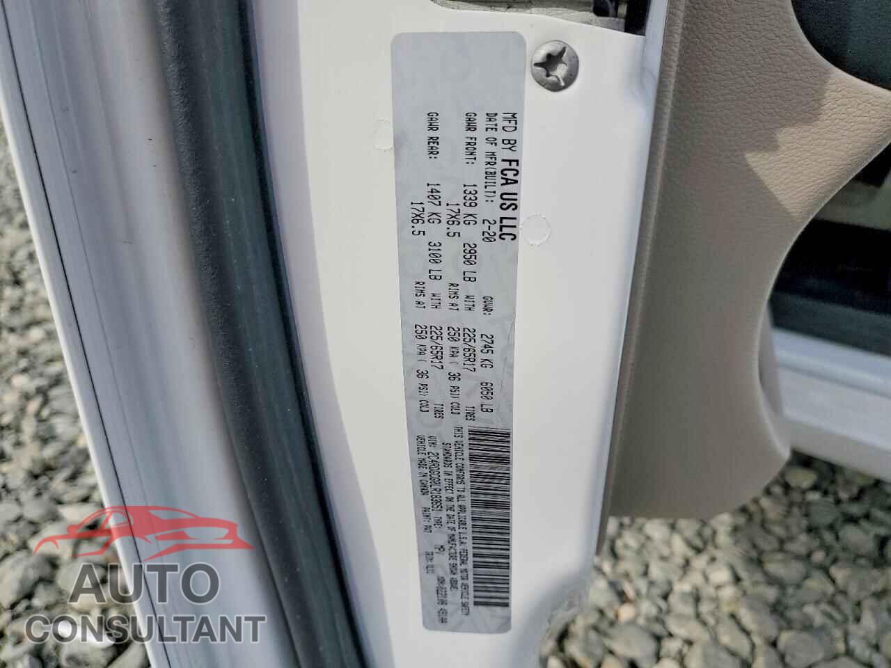 DODGE CARAVAN 2020 - 2C4RDGCG0LR183651