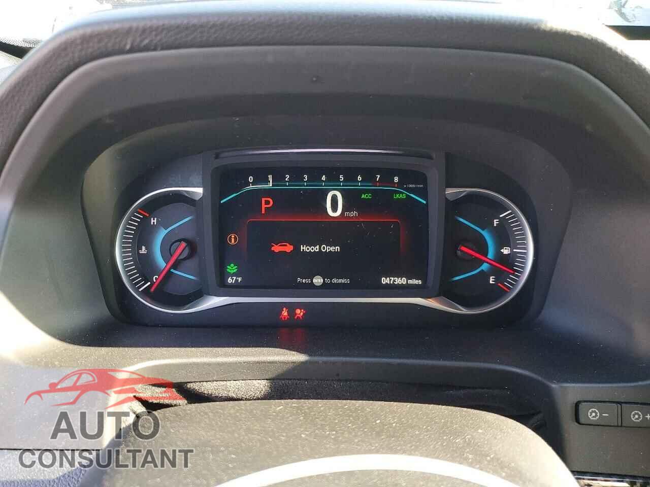 HONDA PASSPORT 2021 - 5FNYF7H5XMB016126