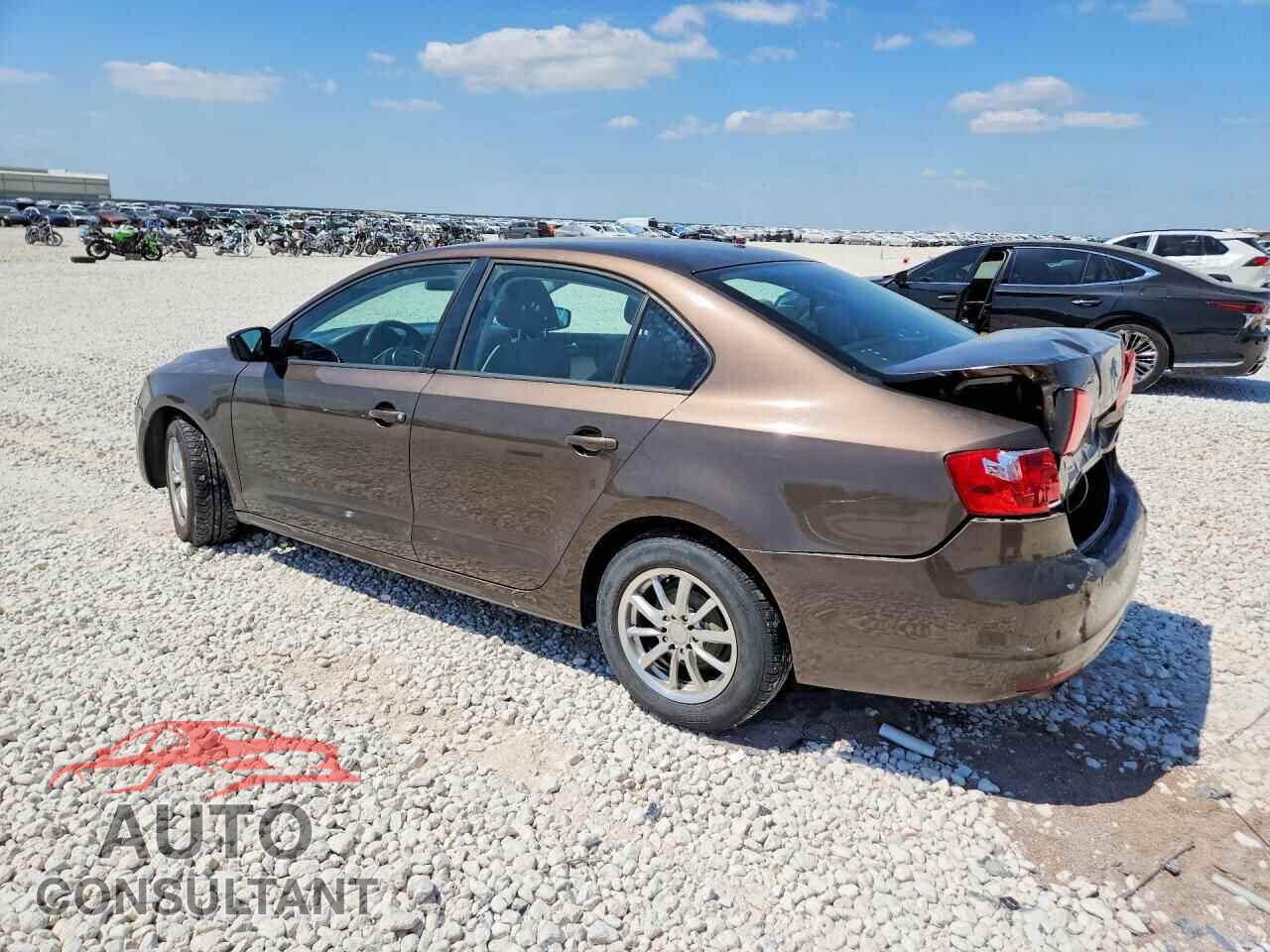VOLKSWAGEN JETTA BASE 2012 - 3VW2K7AJXCM349880