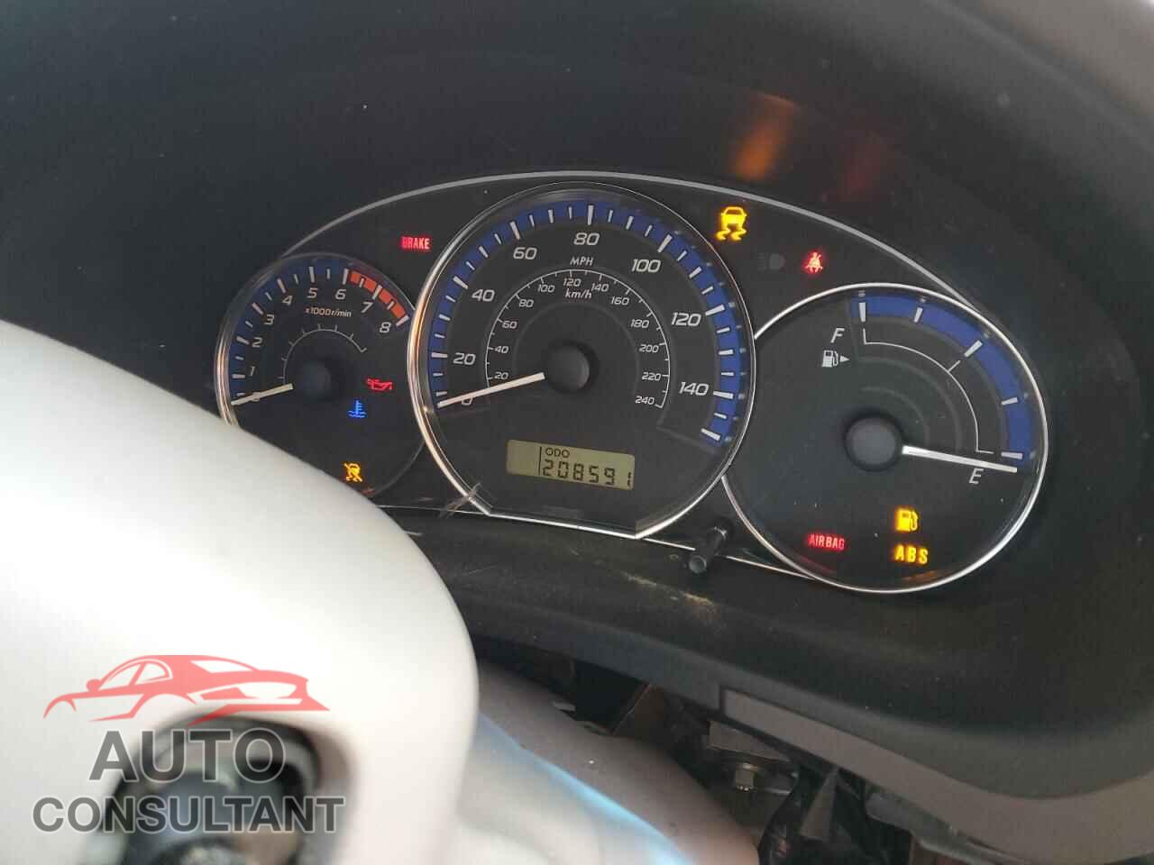 SUBARU FORESTER 2010 - JF2SH6AC6AH716564