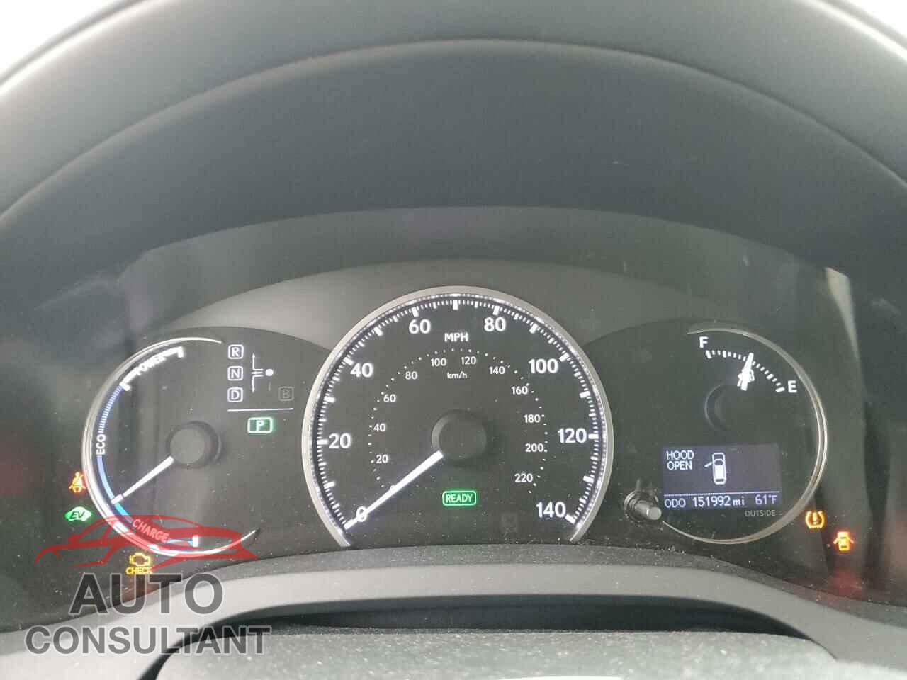 LEXUS CT 200 2014 - JTHKD5BH9E2181963