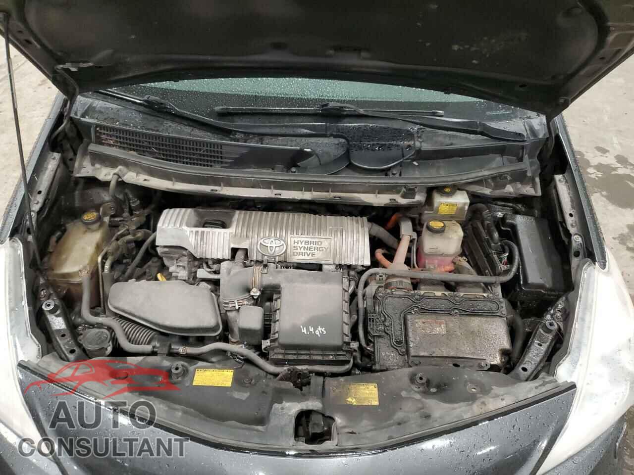 TOYOTA PRIUS 2012 - JTDZN3EU7C3136196