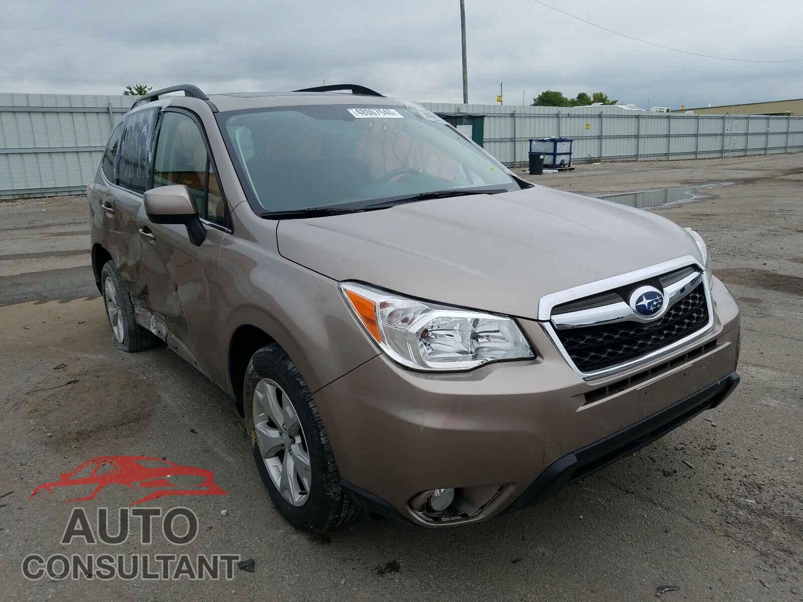 SUBARU FORESTER 2016 - JF2SJAHC9GH545363