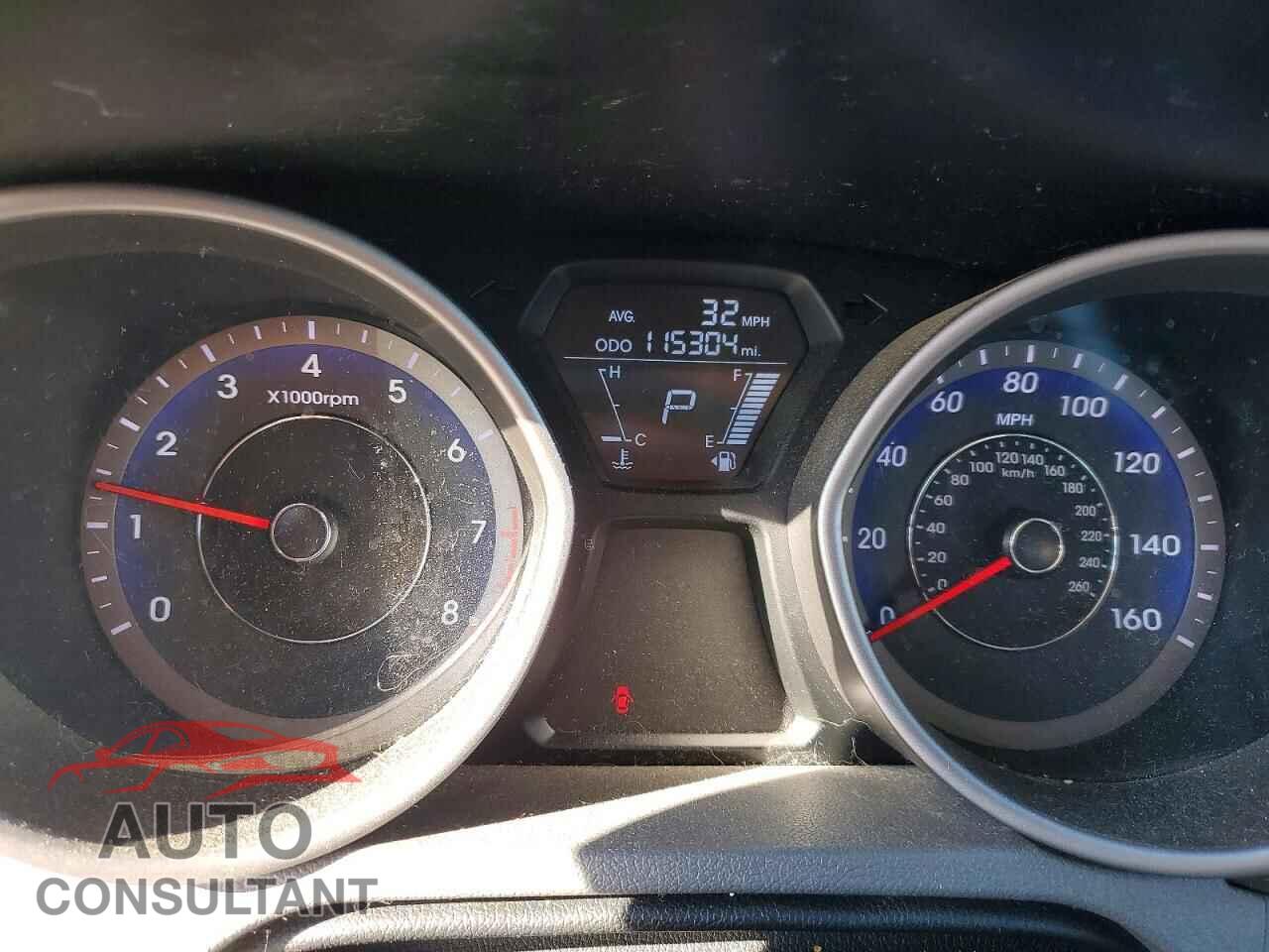 HYUNDAI ELANTRA 2013 - KMHDH4AE3DU796152