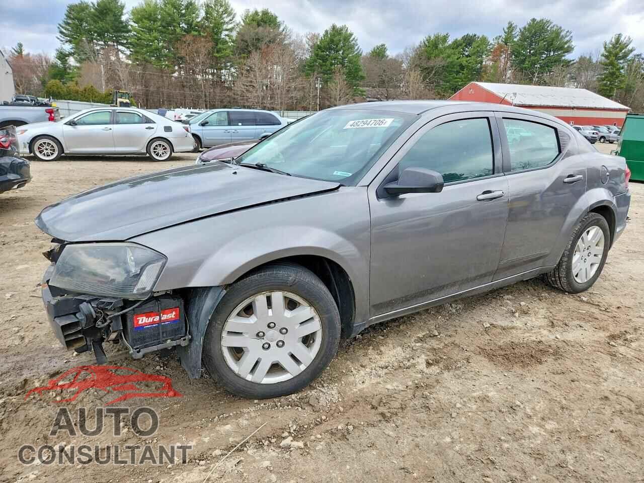 DODGE AVENGER 2012 - 1C3CDZAB7CN323477