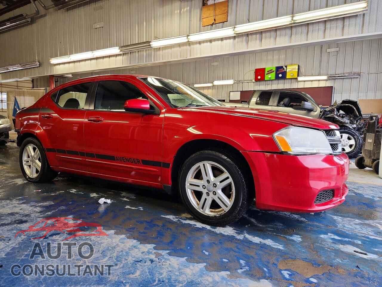 DODGE AVENGER 2012 - 1C3CDZCB6CN157448