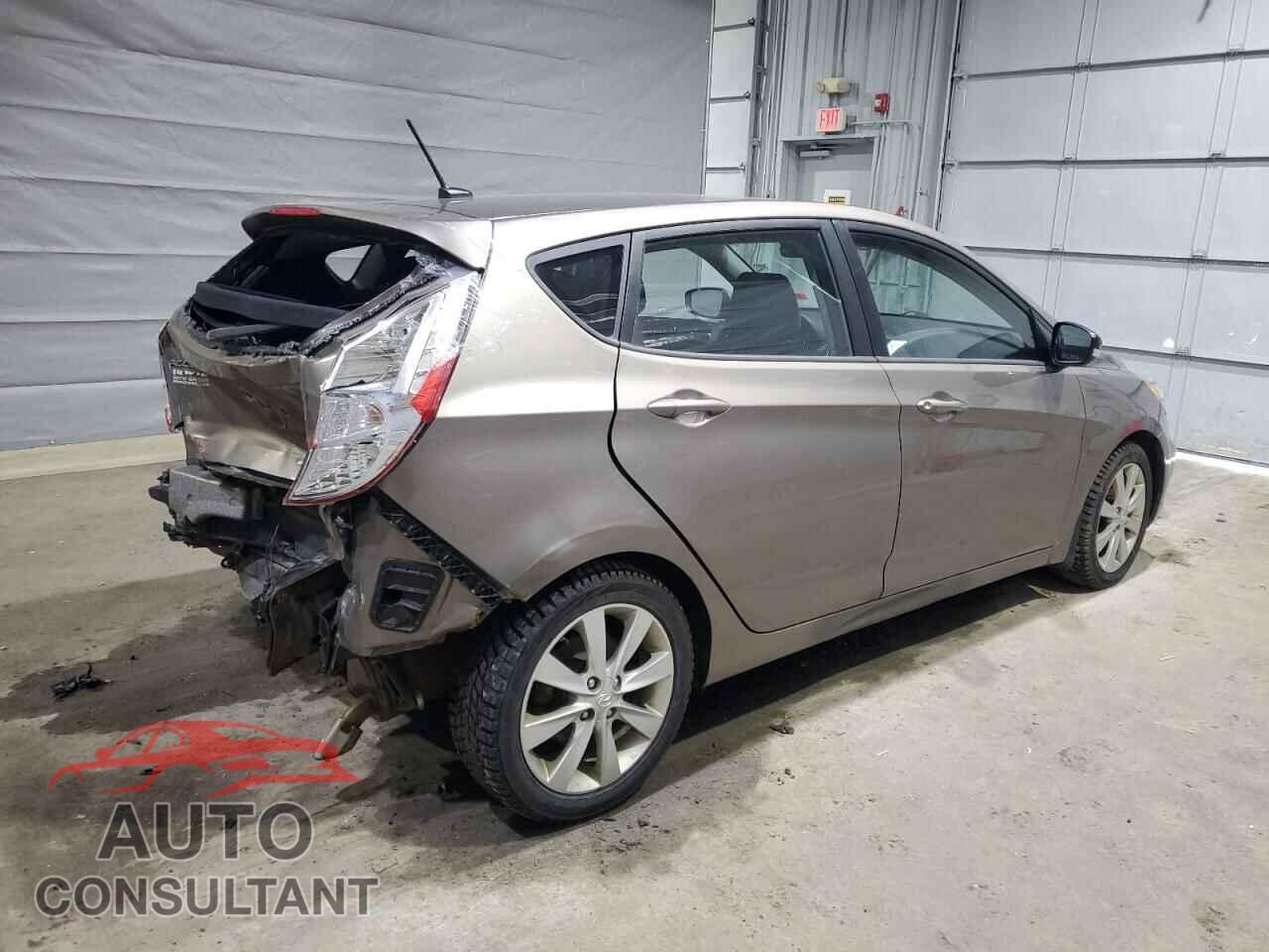 HYUNDAI ACCENT 2013 - KMHCU5AE7DU079833
