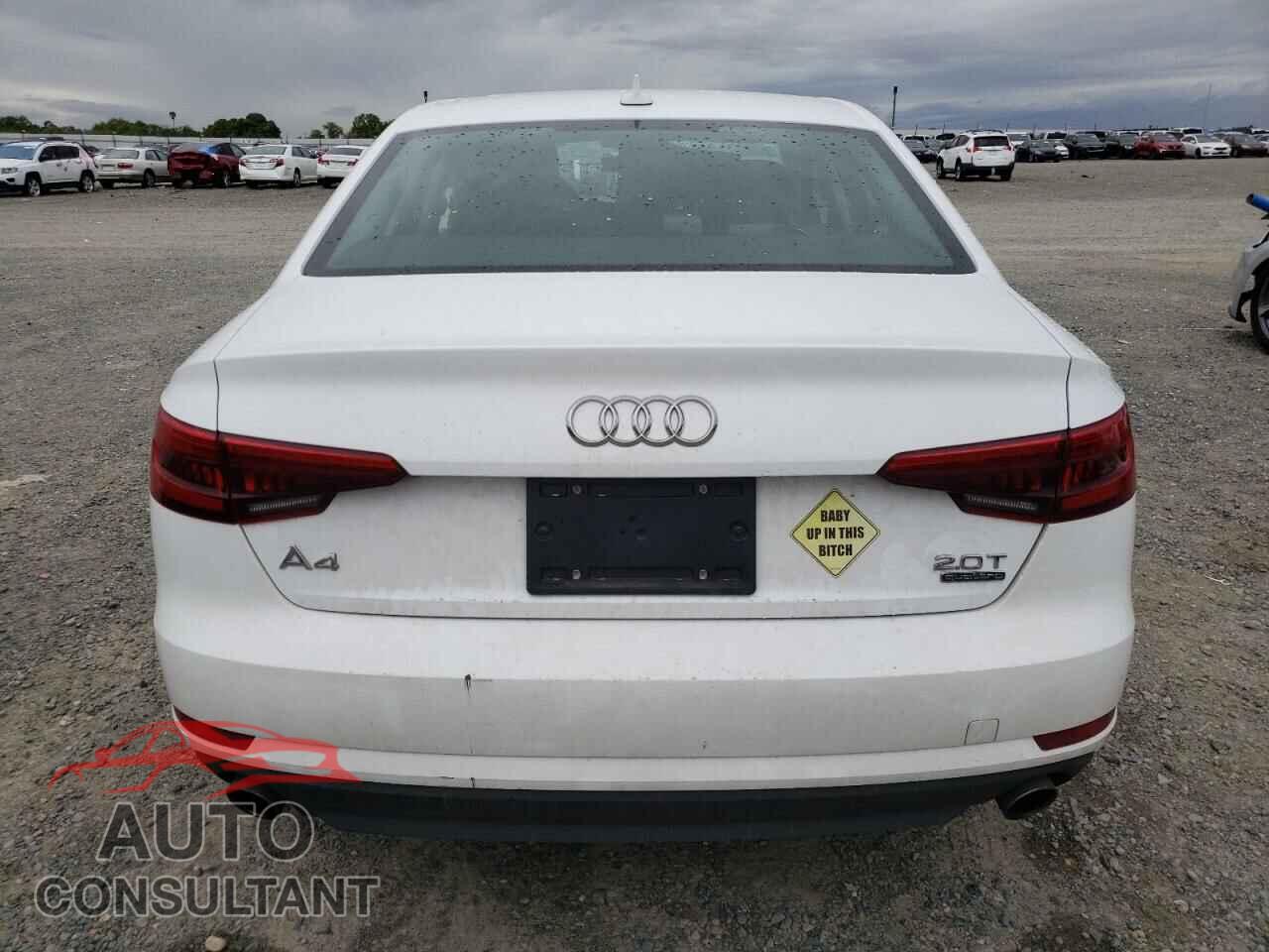AUDI A4 2017 - WAUANAF47HN051559