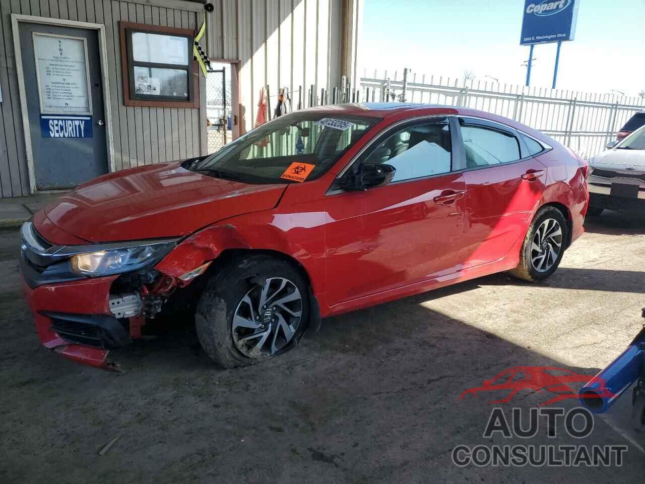 HONDA CIVIC 2018 - 2HGFC2F78JH568948