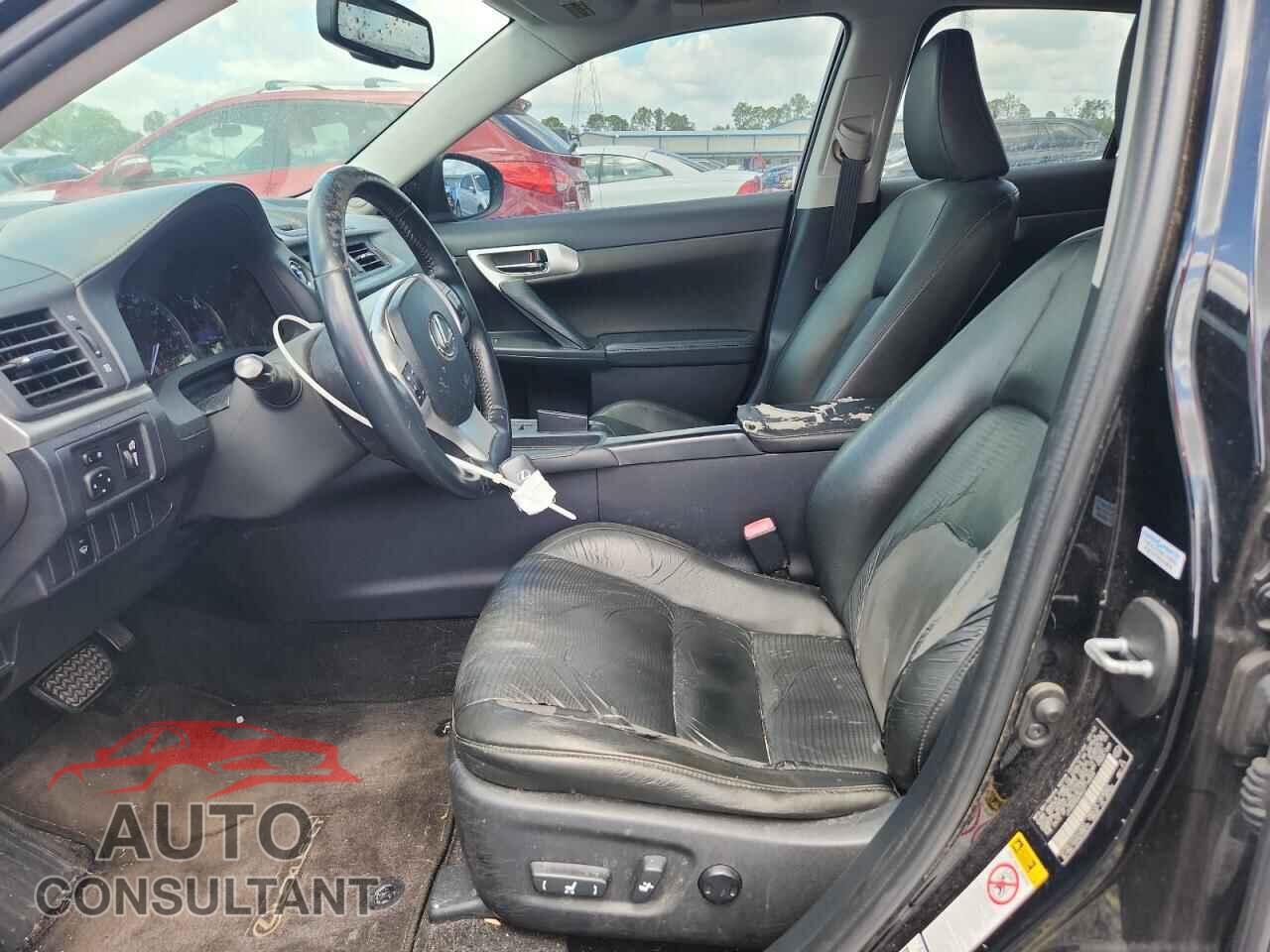 LEXUS CT 200 2012 - JTHKD5BHXC2116844