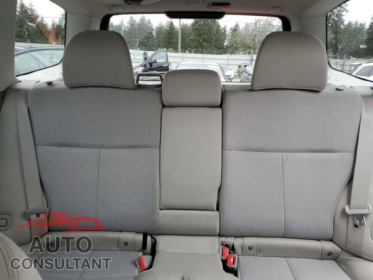 SUBARU FORESTER 2012 - JF2SHADC8CH443581