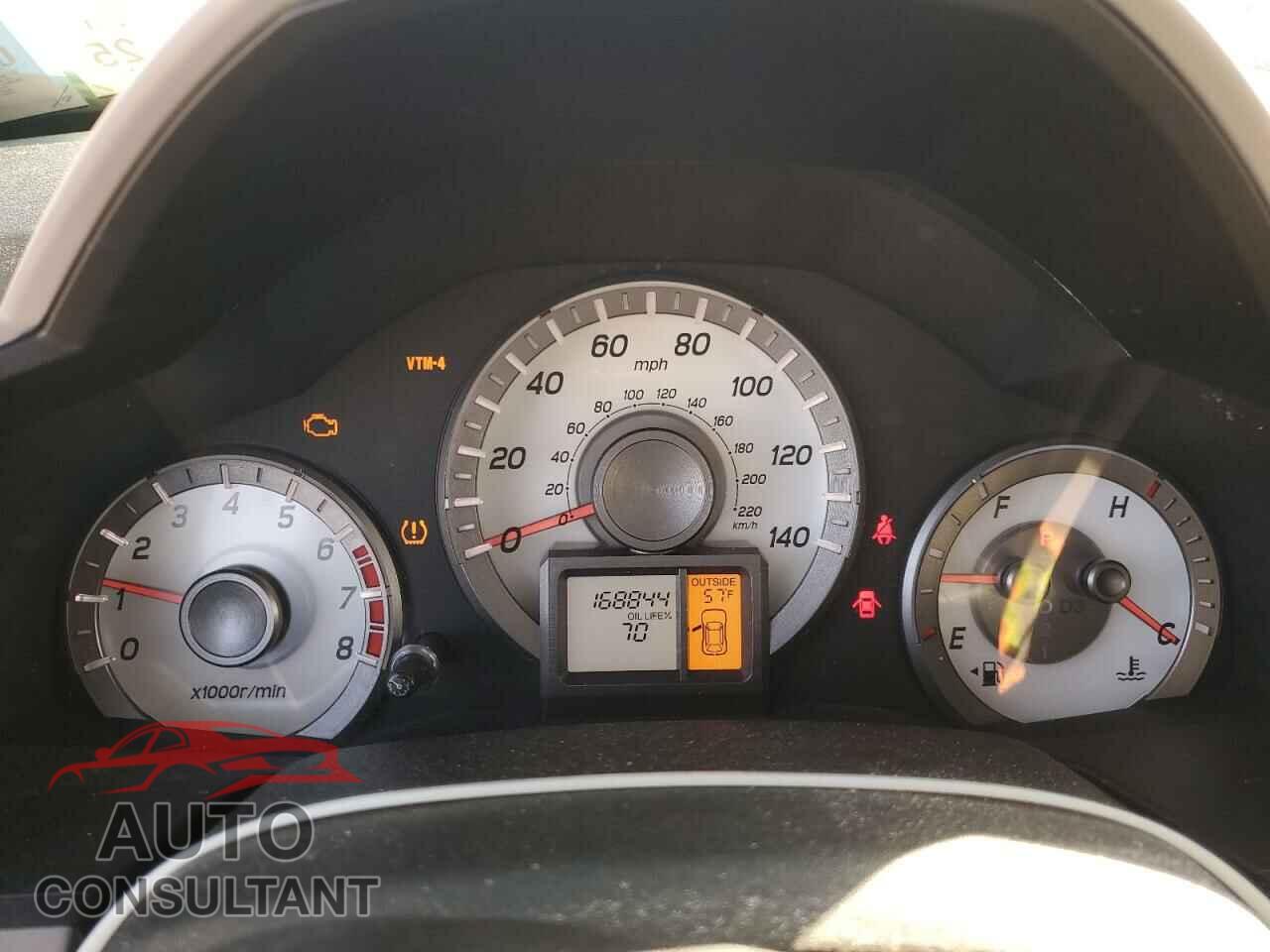 HONDA PILOT 2012 - 5FNYF4H51CB065812
