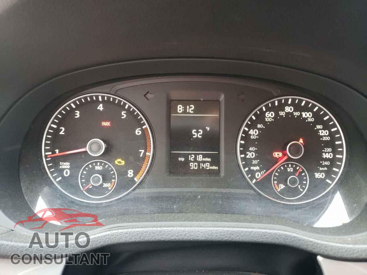 VOLKSWAGEN PASSAT 2012 - 1VWAP7A38CC014939