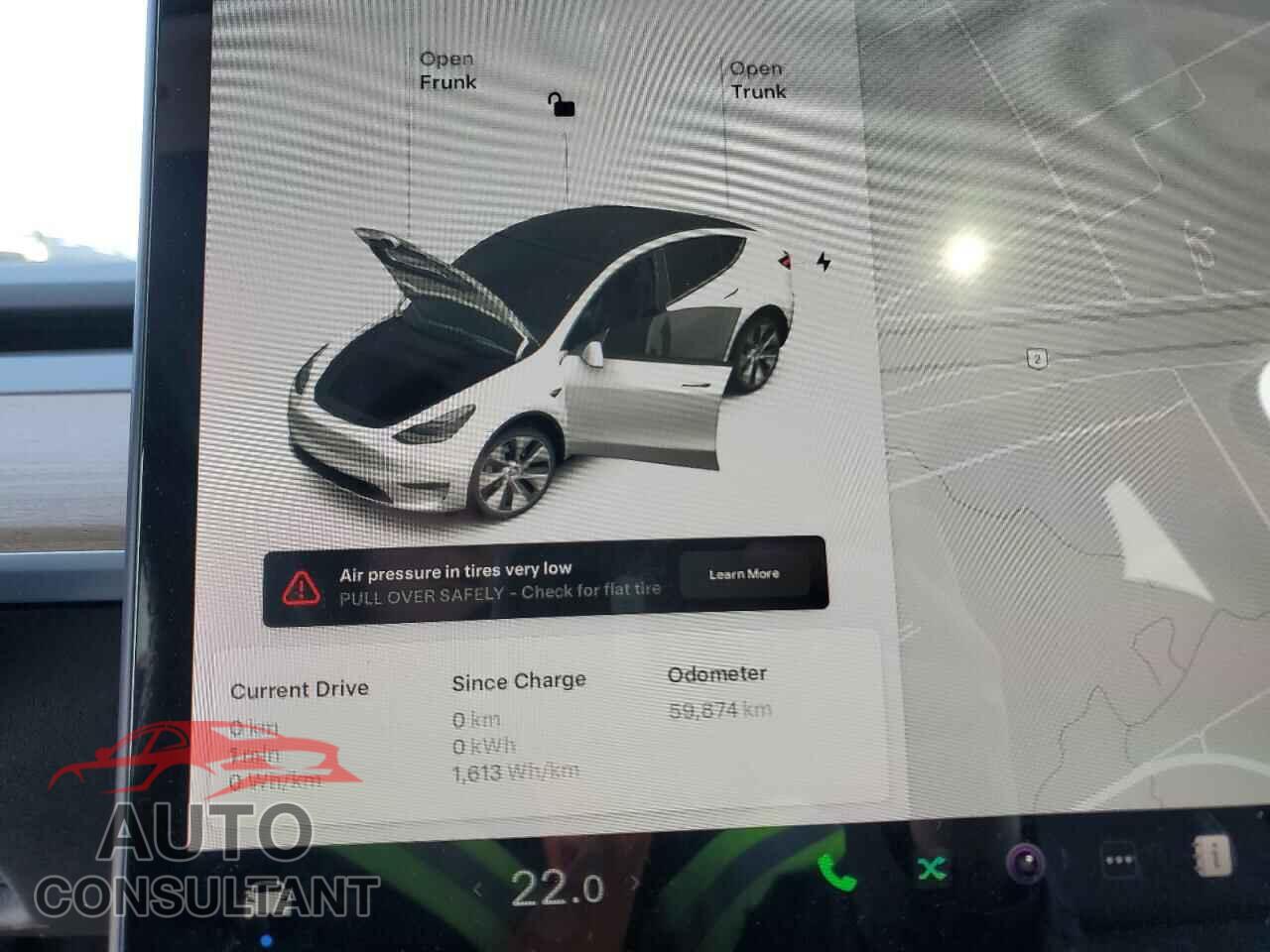 TESLA MODEL Y 2021 - 5YJYGDEE3MF302187
