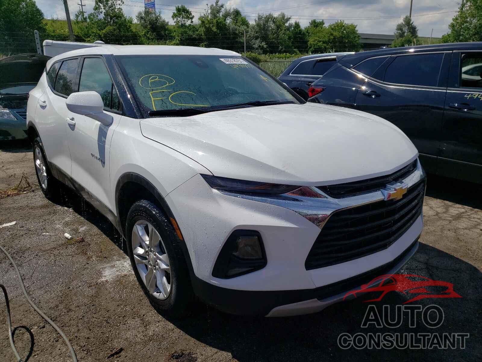 CHEVROLET BLAZER 2021 - 3GNKBCRS4MS526887