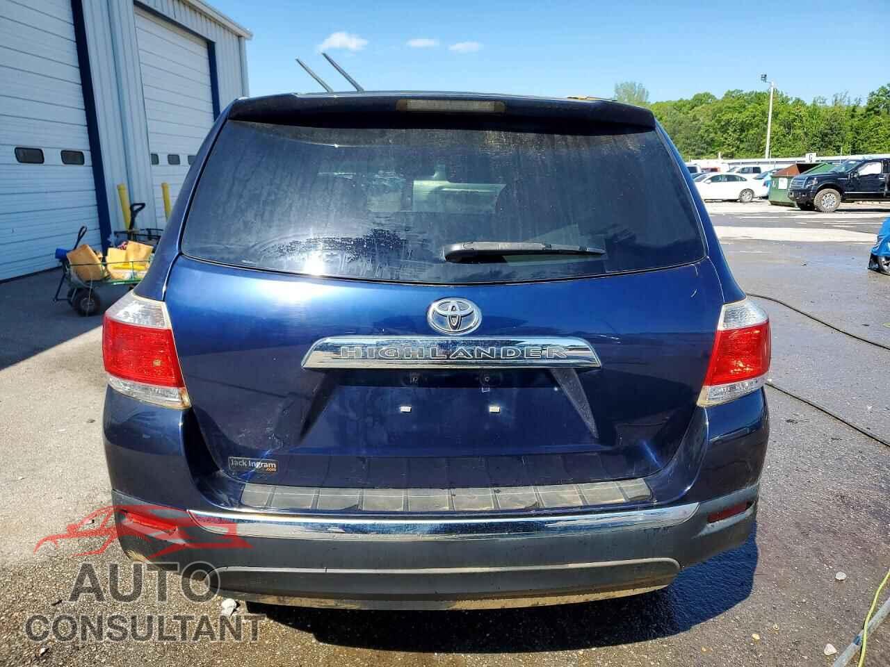 TOYOTA HIGHLANDER 2013 - 5TDZA3EH8DS044223