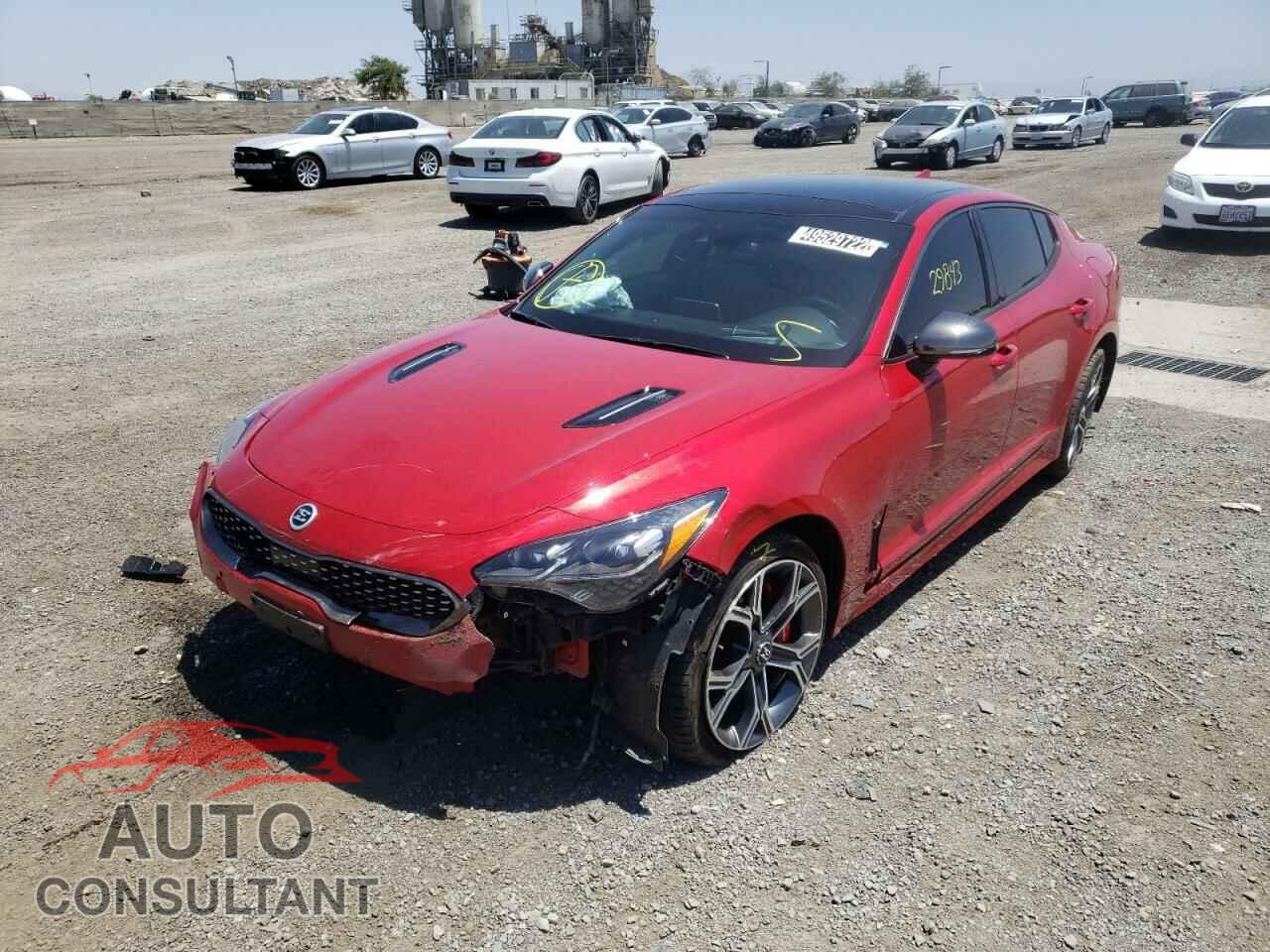 KIA STINGER 2018 - KNAE55LC5J6027619
