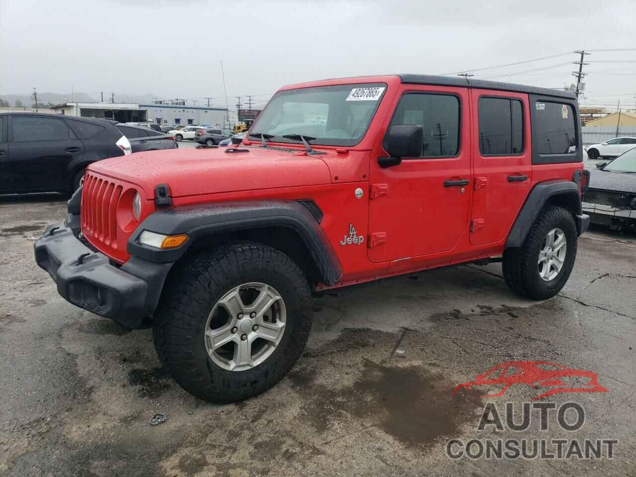 JEEP WRANGLER 2018 - 1C4HJXDG3JW180637