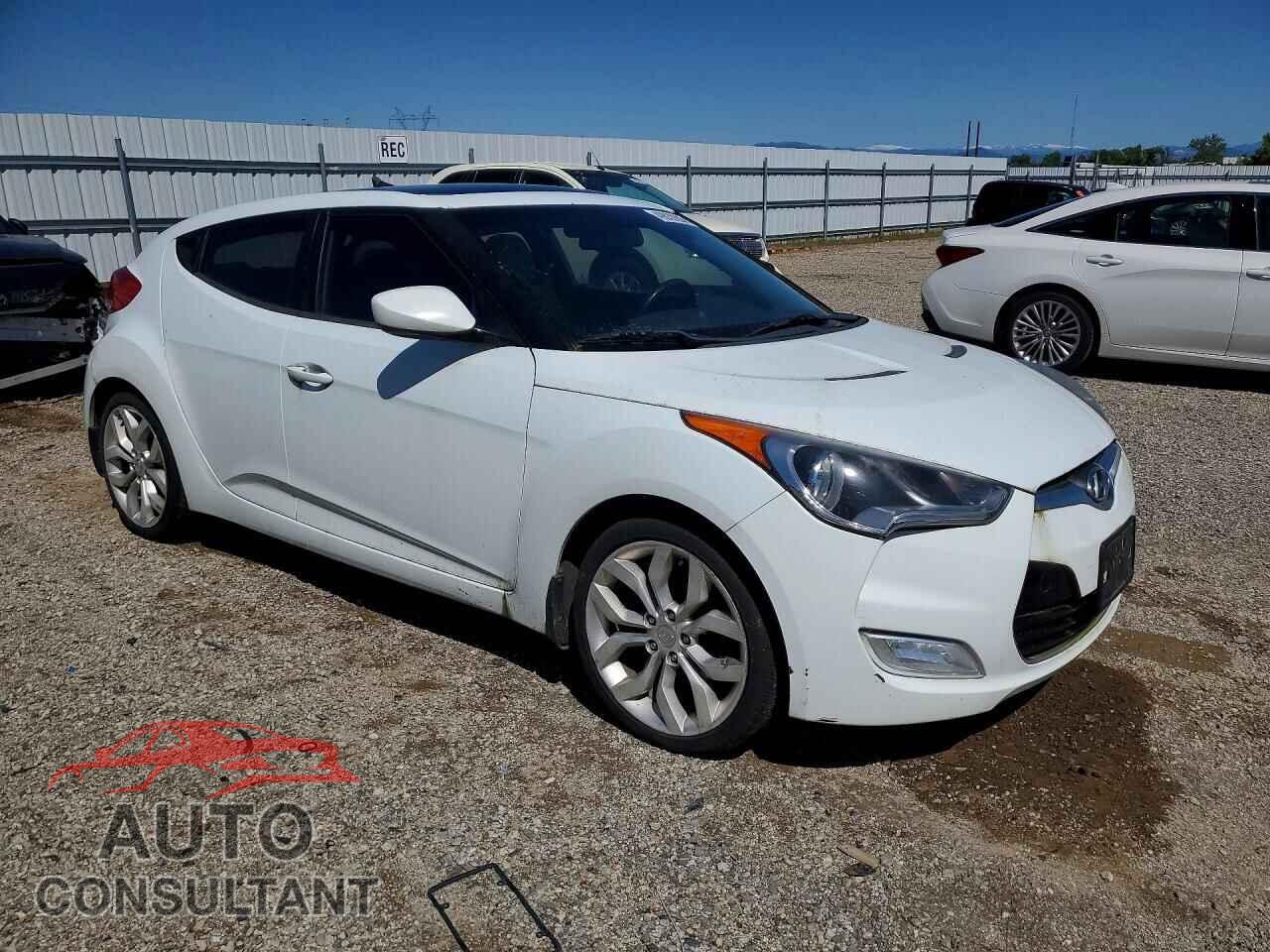 HYUNDAI VELOSTER 2012 - KMHTC6AD9CU079332