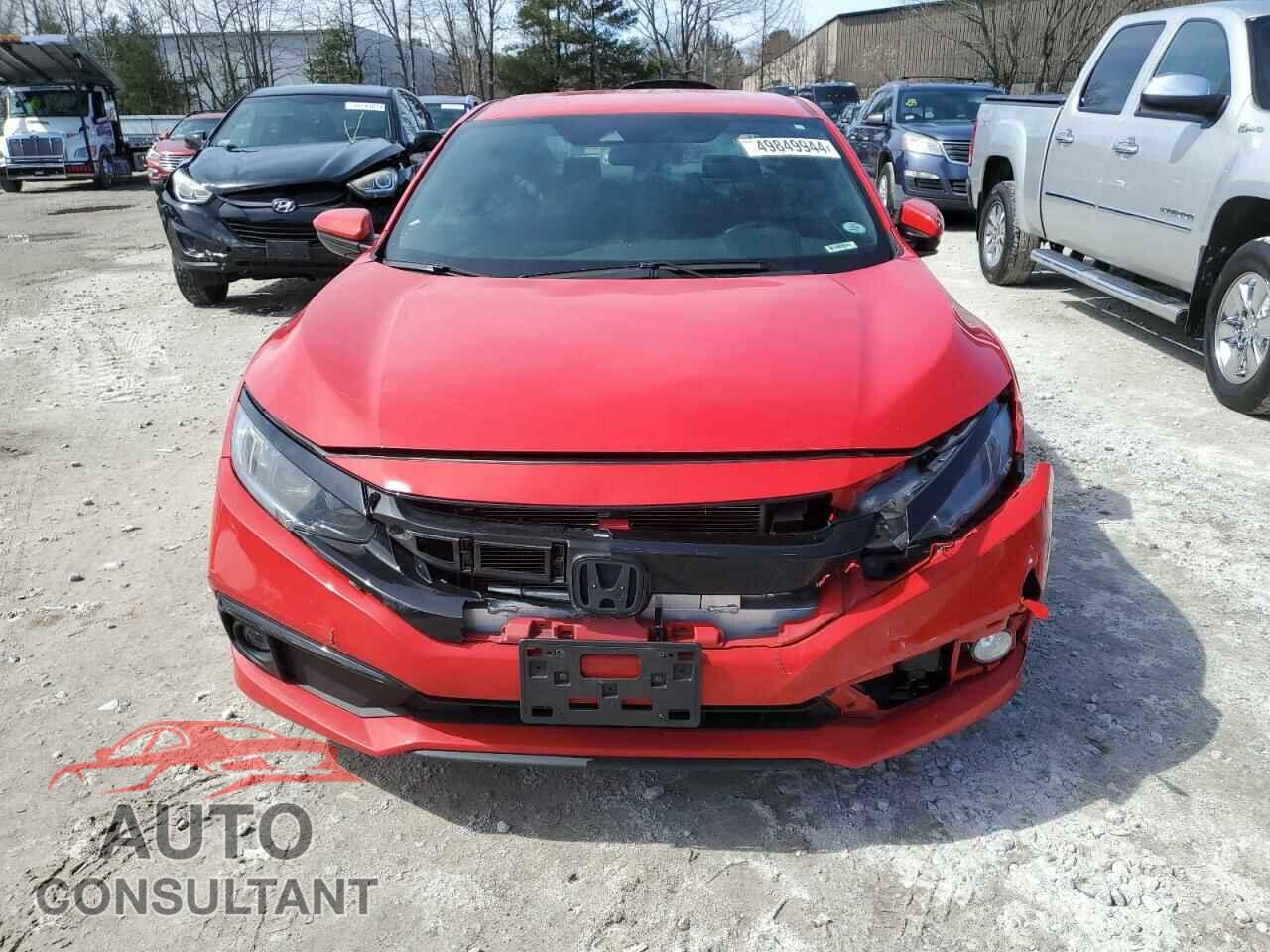 HONDA CIVIC 2019 - 2HGFC2F88KH597604