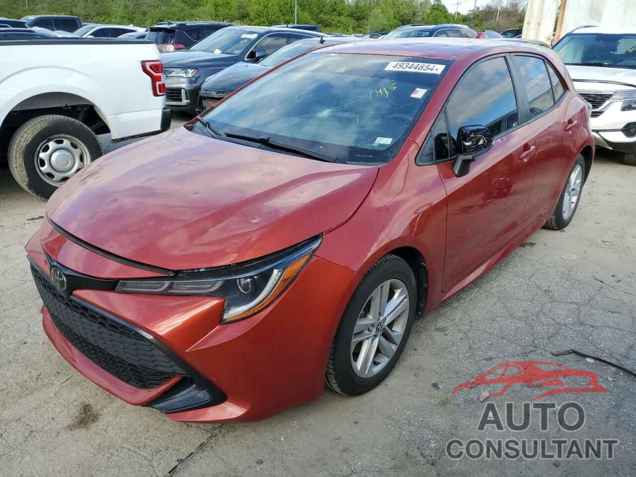 TOYOTA COROLLA 2019 - JTNK4RBE7K3012072